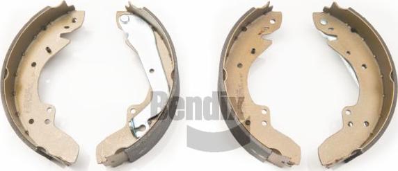 BENDIX Braking BXS1020 - Комплект гальм, барабанний механізм autozip.com.ua