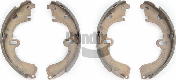 BENDIX Braking BXS1023 - Комплект гальм, барабанний механізм autozip.com.ua