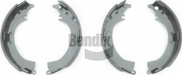 BENDIX Braking BXS1075 - Комплект гальм, барабанний механізм autozip.com.ua