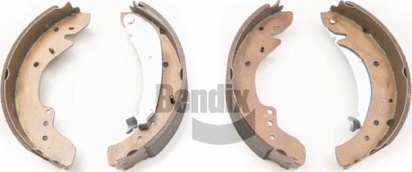 BENDIX Braking BXS1073 - Комплект гальм, барабанний механізм autozip.com.ua