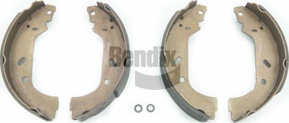 BENDIX Braking BXS1072 - Комплект гальм, барабанний механізм autozip.com.ua