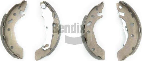 BENDIX Braking BXS1165 - Комплект гальм, барабанний механізм autozip.com.ua