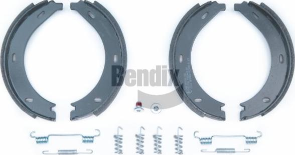BENDIX Braking BXS1116 - Комплект гальм, ручник, парковка autozip.com.ua