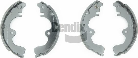 BENDIX Braking BXS1112 - Комплект гальм, барабанний механізм autozip.com.ua