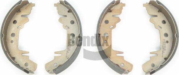 BENDIX Braking BXS1124 - Комплект гальм, барабанний механізм autozip.com.ua