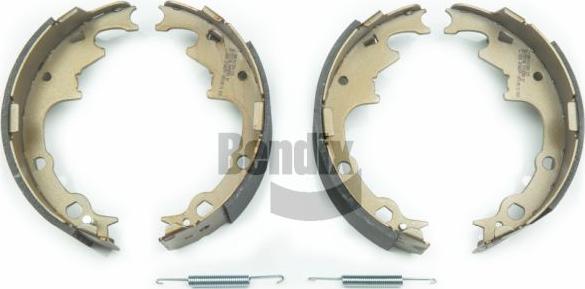 BENDIX Braking BXS1127 - Комплект гальм, барабанний механізм autozip.com.ua