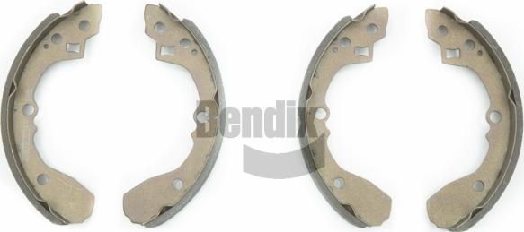 BENDIX Braking BXS1308 - Комплект гальм, барабанний механізм autozip.com.ua