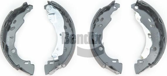 BENDIX Braking BXS1302 - Комплект гальм, барабанний механізм autozip.com.ua