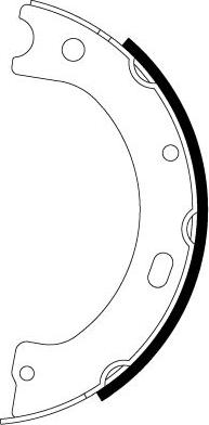 BENDIX Braking BXS1313 - Комплект гальм, ручник, парковка autozip.com.ua