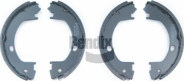 BENDIX Braking BXS1241 - Комплект гальм, ручник, парковка autozip.com.ua
