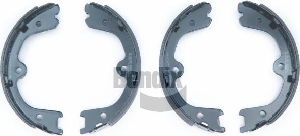 BENDIX Braking BXS1250 - Комплект гальм, ручник, парковка autozip.com.ua