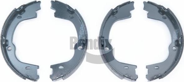 BENDIX Braking BXS1266 - Комплект гальм, ручник, парковка autozip.com.ua