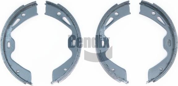 BENDIX Braking BXS1268 - Комплект гальм, ручник, парковка autozip.com.ua