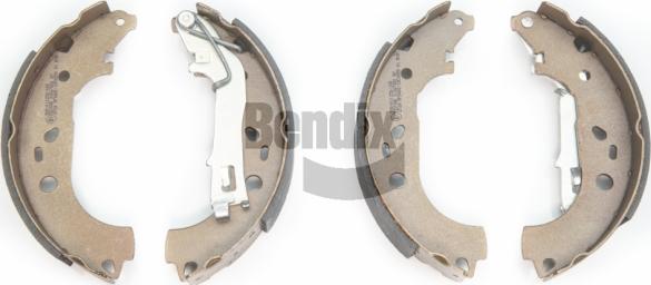 BENDIX Braking BXS1216 - Комплект гальм, барабанний механізм autozip.com.ua