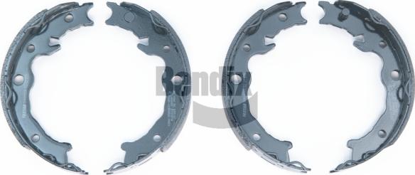 BENDIX Braking BXS1285 - Комплект гальм, ручник, парковка autozip.com.ua