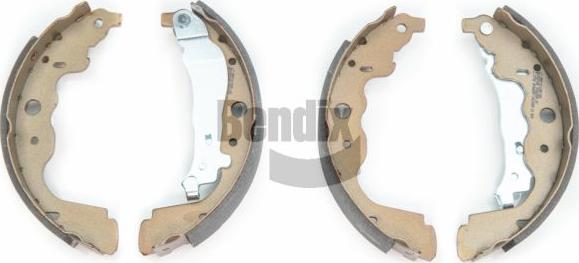 BENDIX Braking BXS1230 - Комплект гальм, барабанний механізм autozip.com.ua