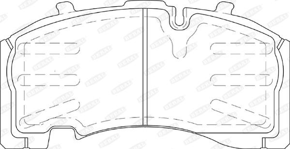 Beral 2917130004145694 - Гальмівні колодки, дискові гальма autozip.com.ua