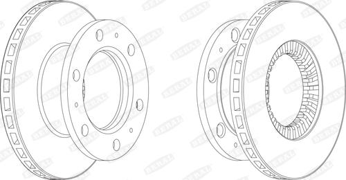 Beral BCR112A - Гальмівний диск autozip.com.ua