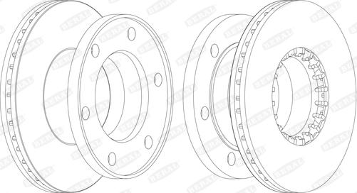 Beral BCR174A - Гальмівний диск autozip.com.ua
