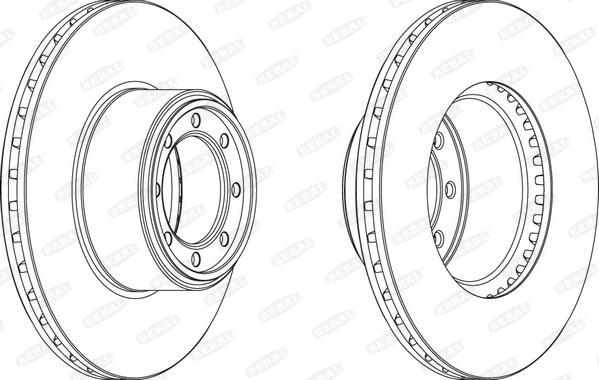 Beral BCR320A - Гальмівний диск autozip.com.ua