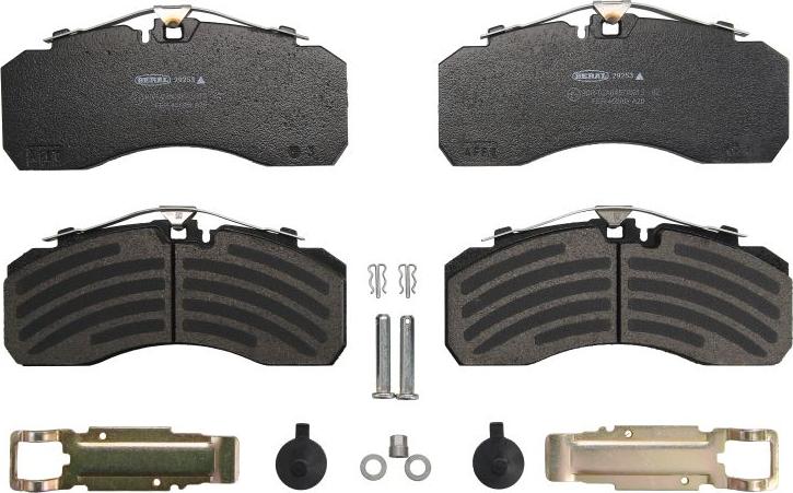 Beral BCV29253TK - Гальмівні колодки, дискові гальма autozip.com.ua