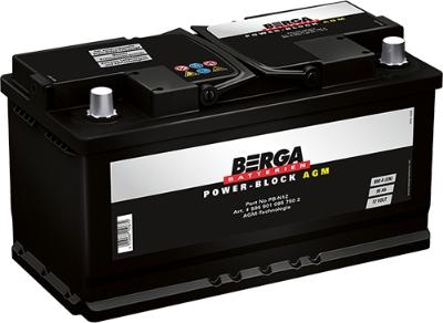 BERGA 5959010857502 - Стартерна акумуляторна батарея, АКБ autozip.com.ua