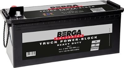 BERGA 640103080A792 - Стартерна акумуляторна батарея, АКБ autozip.com.ua