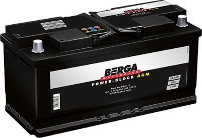BERGA 6059010957502 - Стартерна акумуляторна батарея, АКБ autozip.com.ua