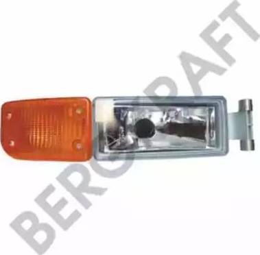 BergKraft BK9002287 - Противотуманная фара autozip.com.ua