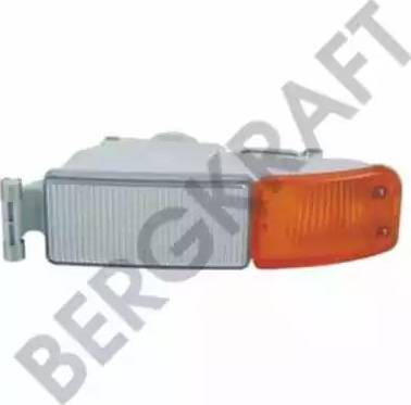 BergKraft BK9002278 - Бічний ліхтар, покажчик повороту autozip.com.ua