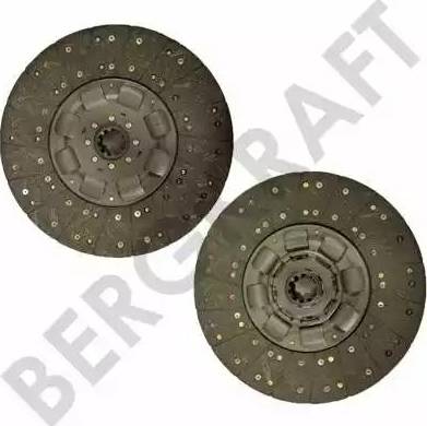 BergKraft BK9705741 - Диск зчеплення autozip.com.ua