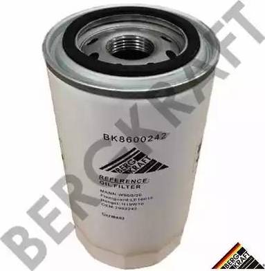 BergKraft BK8600242 - Масляний фільтр autozip.com.ua