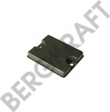 BergKraft BK2940821SP - Запекла прокладка, листова ресора autozip.com.ua