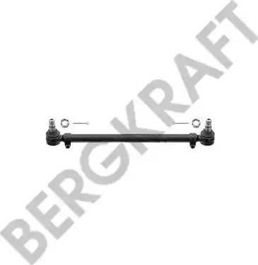 BergKraft BK2932421SP - Поперечна рульова тяга autozip.com.ua