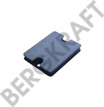 BergKraft BK2890121SP - Запекла прокладка, листова ресора autozip.com.ua