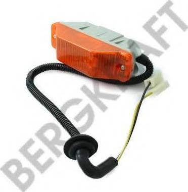 BergKraft BK7405355 - Бічний ліхтар, покажчик повороту autozip.com.ua