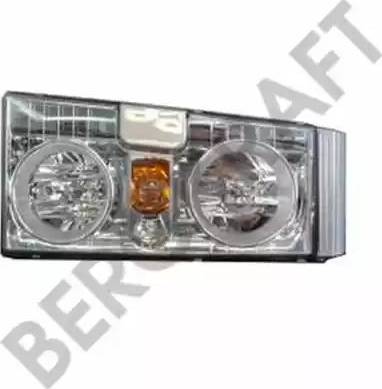 BergKraft BK7303619 - Основна фара autozip.com.ua