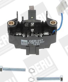 BERU GER017 - Регулятор напруги генератора autozip.com.ua