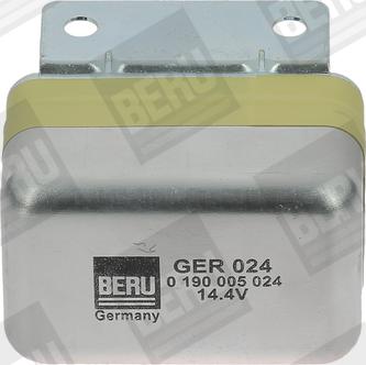 BERU GER024 - Регулятор напруги генератора autozip.com.ua