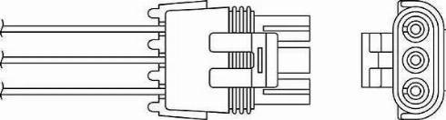 BorgWarner (BERU) OZH019 - Лямбда-зонд, датчик кисню autozip.com.ua