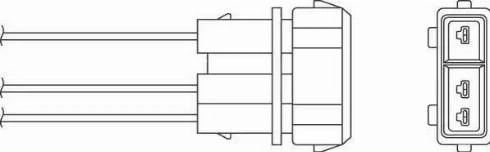 BorgWarner (BERU) OZH131 - Лямбда-зонд, датчик кисню autozip.com.ua