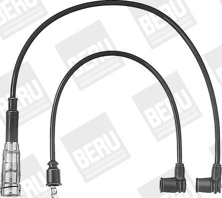 BERU ZEF437 - Комплект проводів запалювання autozip.com.ua
