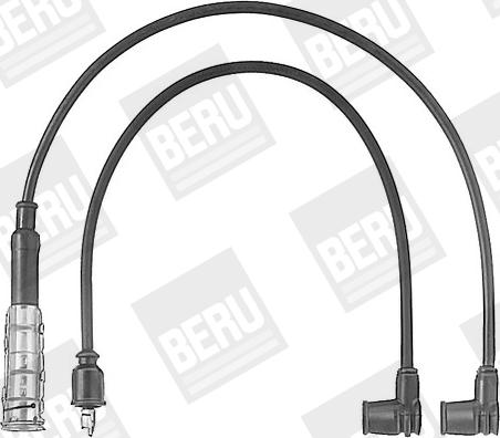 BERU ZEF470 - Комплект проводів запалювання autozip.com.ua