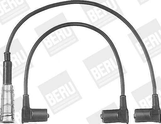 BERU ZEF501 - Комплект проводів запалювання autozip.com.ua