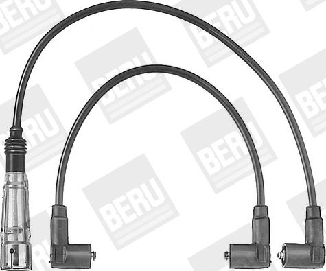 BERU ZEF520 - Комплект проводів запалювання autozip.com.ua