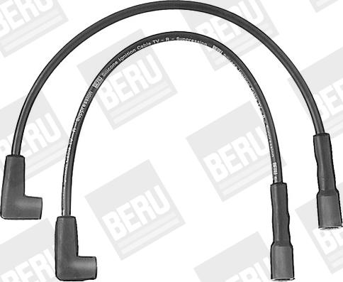BERU ZEF574 - Комплект проводів запалювання autozip.com.ua