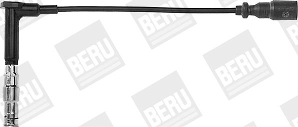 BERU ZEF642 - Комплект проводів запалювання autozip.com.ua