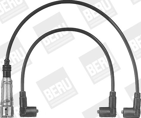 BERU ZEF612 - Комплект проводів запалювання autozip.com.ua