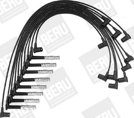 BERU ZEF635 - Комплект проводів запалювання autozip.com.ua