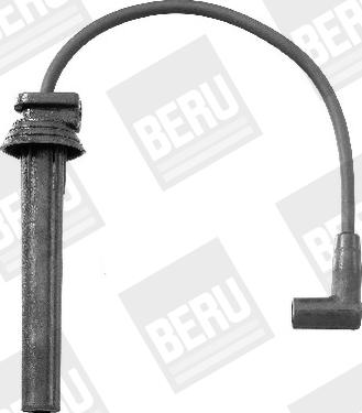 BERU ZEF1480 - Комплект проводів запалювання autozip.com.ua
